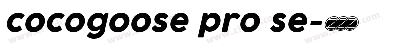 cocogoose pro se字体转换